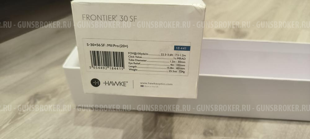 Hawke Frontier 30 SF 5-30*56 Mil pro ( 20*) 
