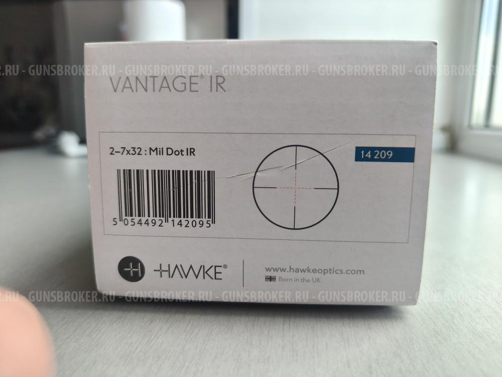 Hawke Vantage 2-7x32 IR (Mil Dot)