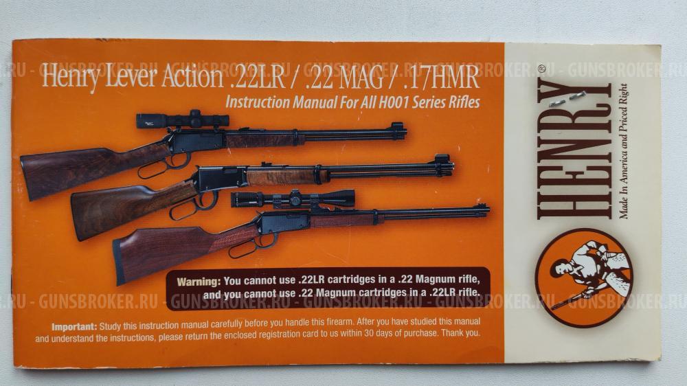 Henry Lever Action 22LR