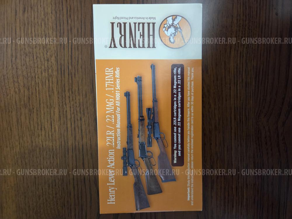 Henry Lever Action.22 MAGNUM