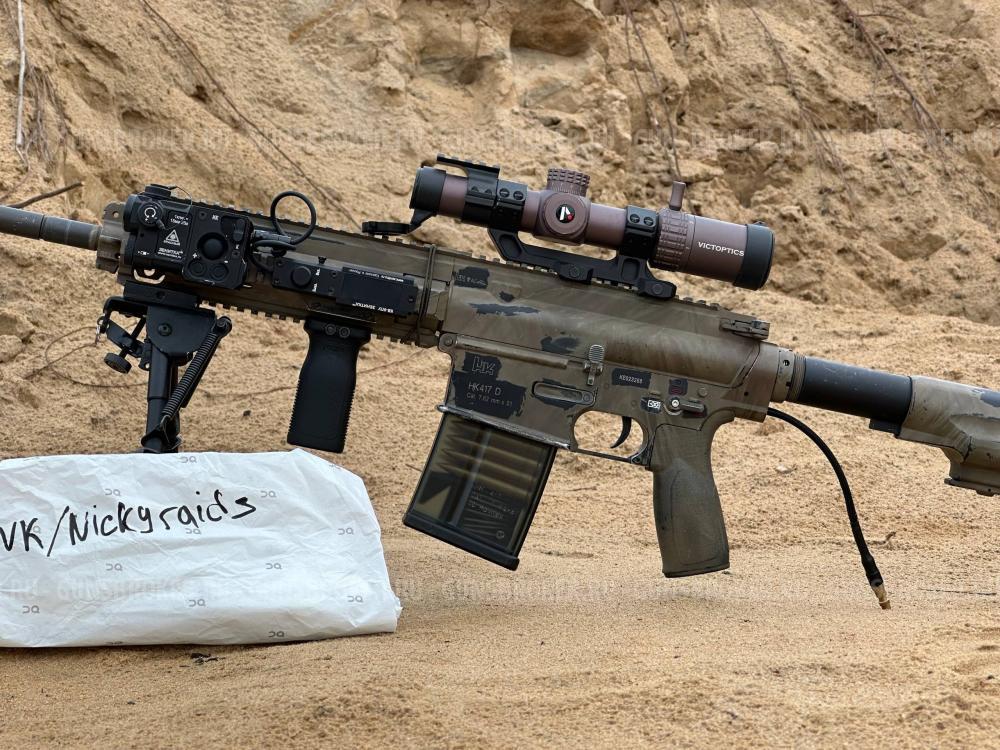 HK417 (VFC) на ВВД — привод + прицел