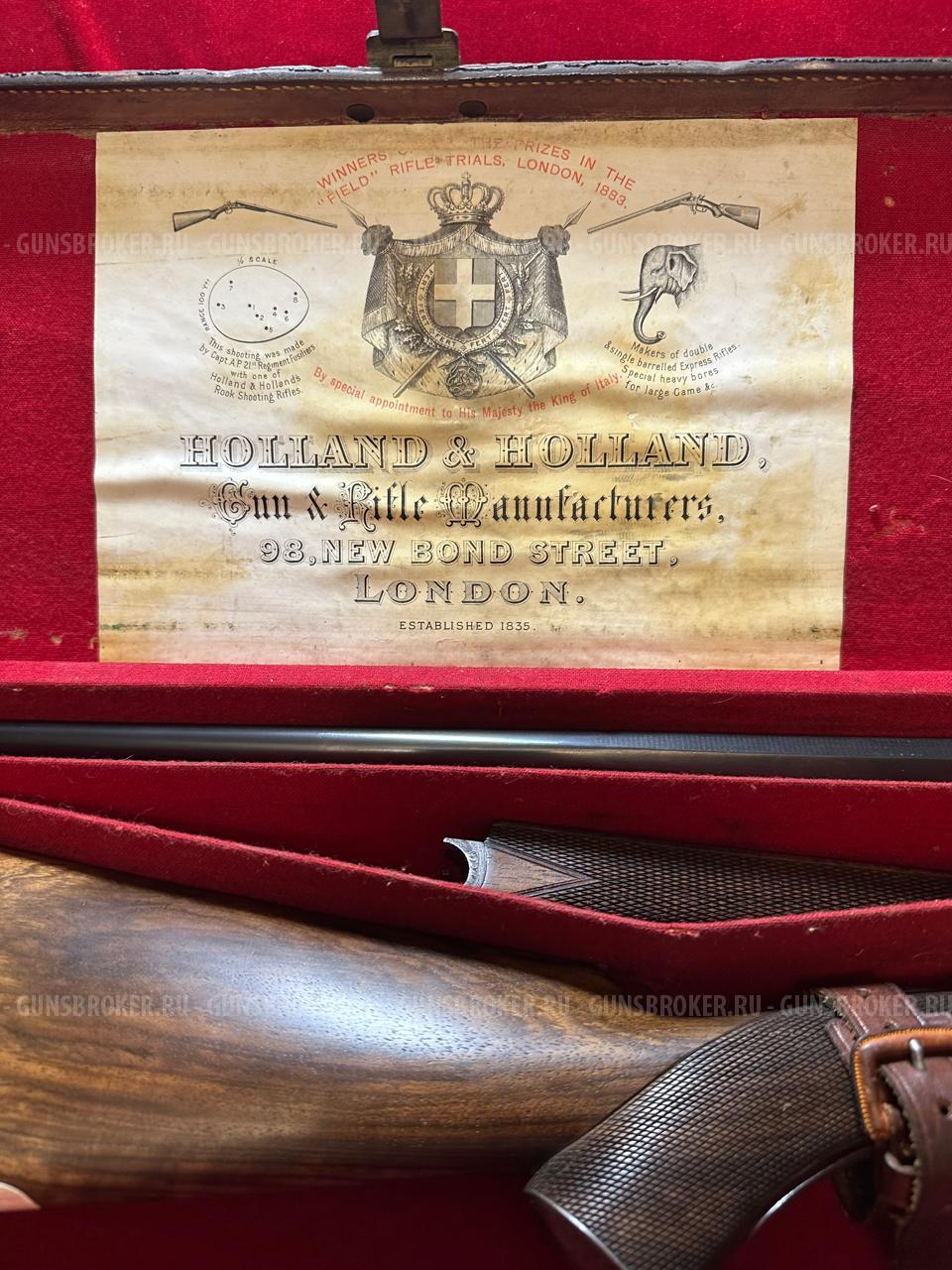 Холланд Холланд - ружьё из первой пятёрки Мировых Английских Бестов