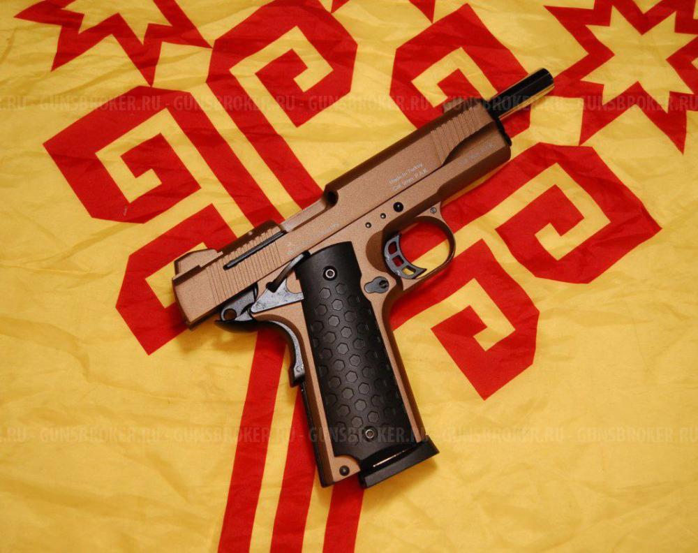 Холостой Colt 1911 Матовая бронза