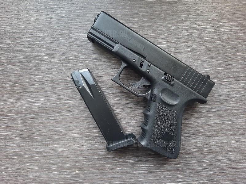Сигнальный пистолет модель G17-S KURS (Glock 17) патрон 10 ТК