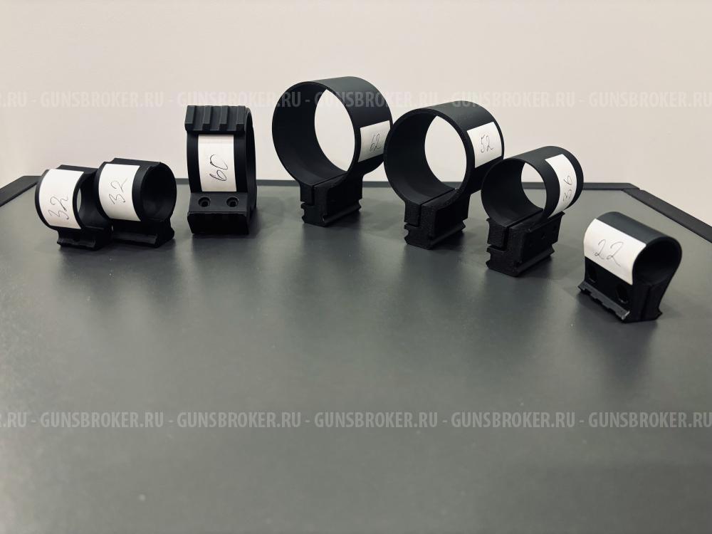 Хомут с планкой на резервуар колбу-для сошек и допов