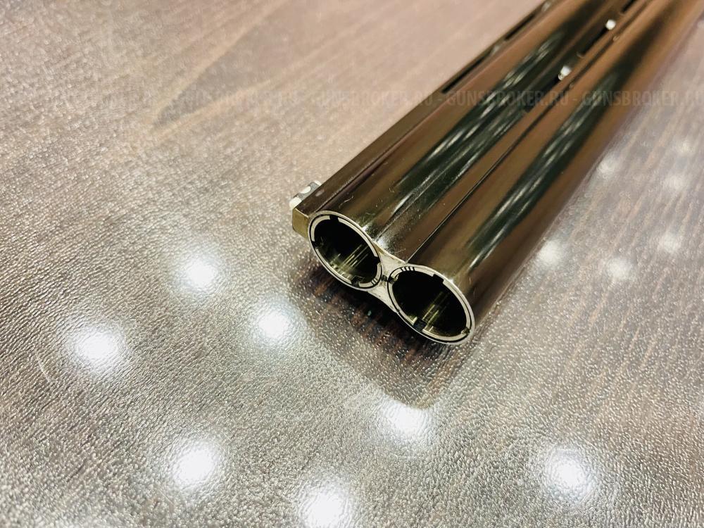 HUGLU 103 DE SILVER Sap кал.12x76, 710мм, О/U, 1С, эжектор, 5СМЧ, кейс (НОВОЕ)