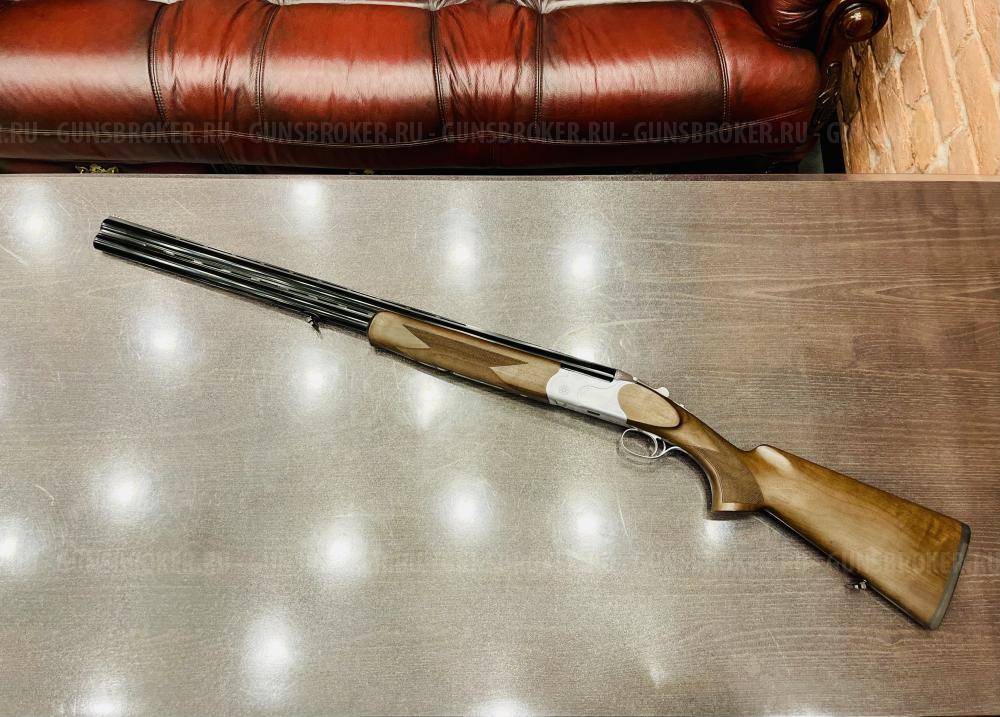 HUGLU 103 DE SILVER Sap кал.12x76, 710мм, О/U, 1С, эжектор, 5СМЧ, кейс (НОВОЕ)