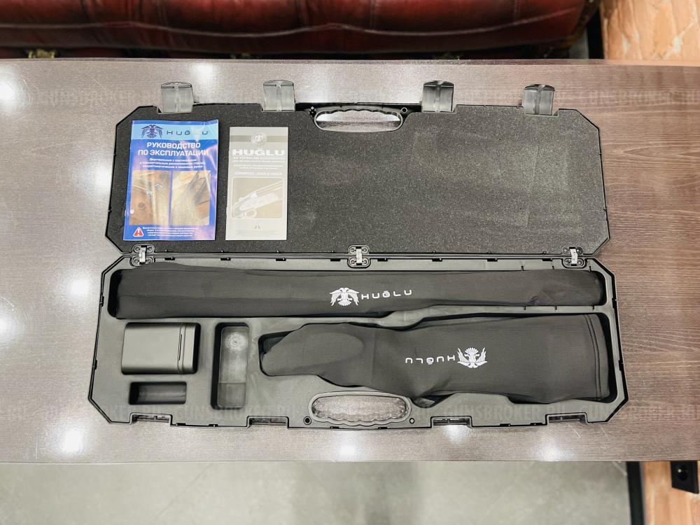 HUGLU 103F (FE) GR4 SAP 12х76 L-760, O/U, 1С,пропитка, эжектор, 5 сменных чоков,кейс 