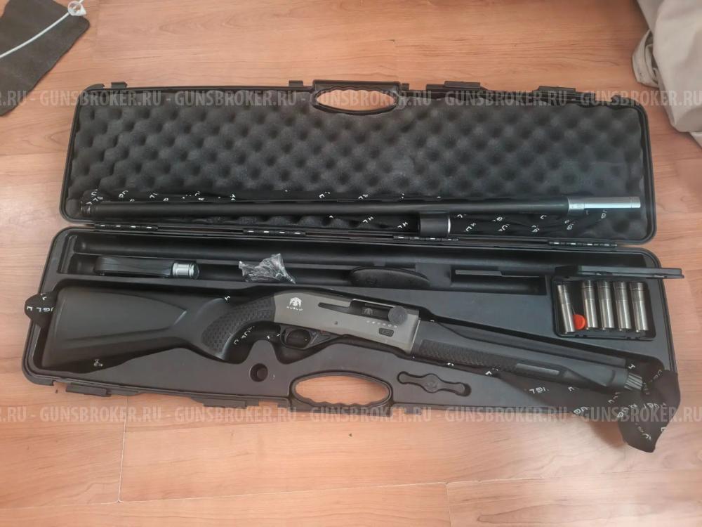 Huglu Veyron Synth Grey кал 12*76, длинна ствола 760мм