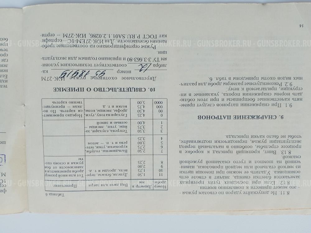 Иж 27 м 12/70