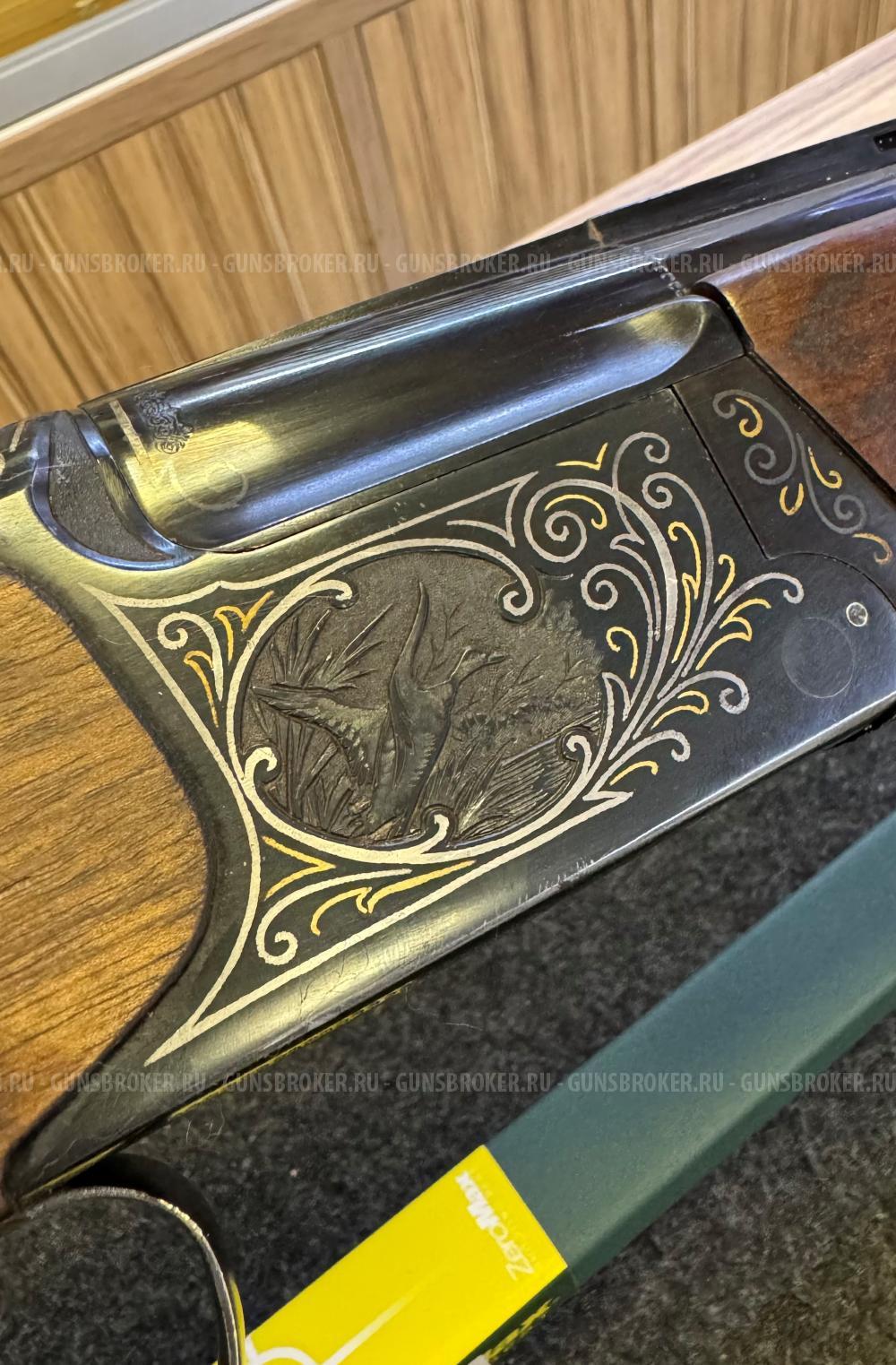 ИЖ-27М, к.12/70, гравировка, 3ствола