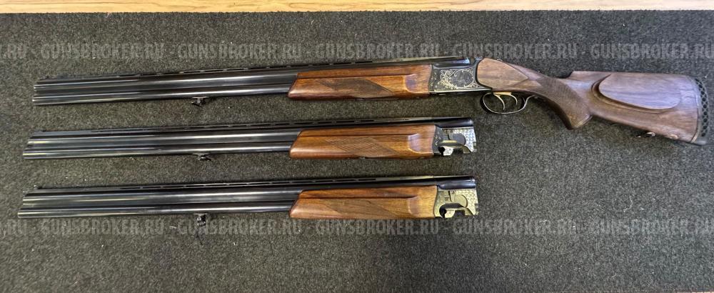 ИЖ-27М, к.12/70, гравировка, 3ствола