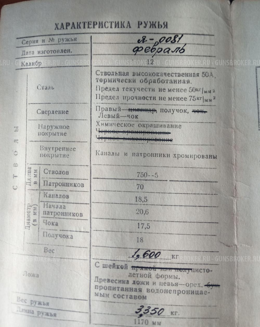 ИЖ-54(штучное)