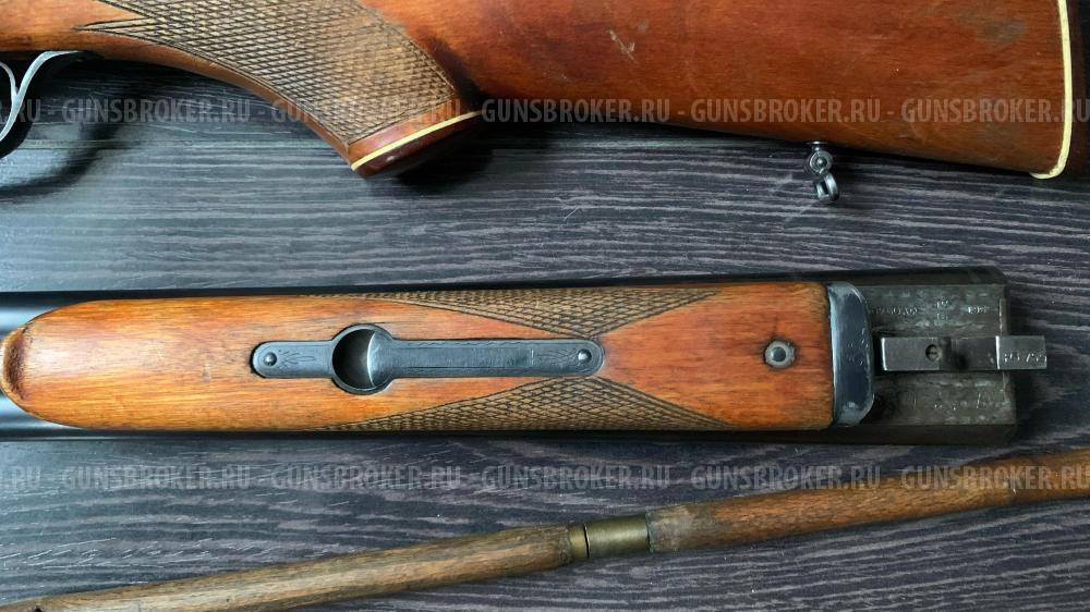ИЖ-58 16 калибр советское двуствольное охотничье ружьё 1965 года