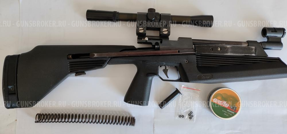 Модератор-утяжелитель для винтовок МР-512, МР-60/61, M12x1 однокамерный (DrozdPCP)