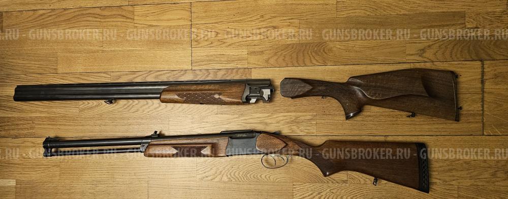 ИЖ 94 Байкал, стволы: 12×76/7,62x51(308Win) и 12×76/12×76