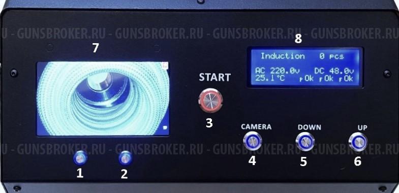 Индукционная машинка для отжига гильз Professional Reloading