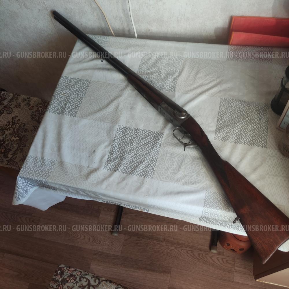 Иномарка пр-во Венгрия, довоенное, кал.16, 2-х стволка.