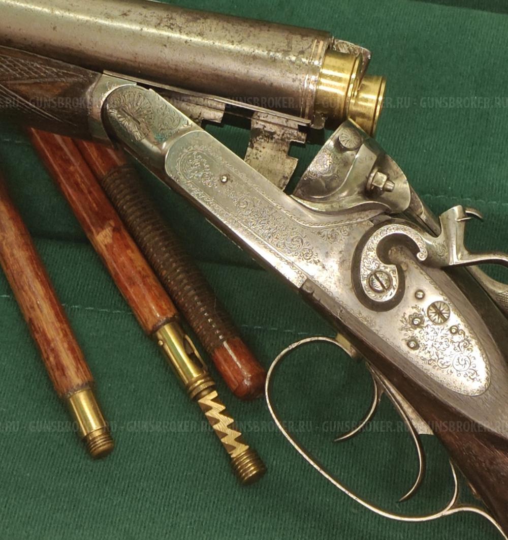 ИТОЗ 1904 года с кольцами из золота, курковка старинная