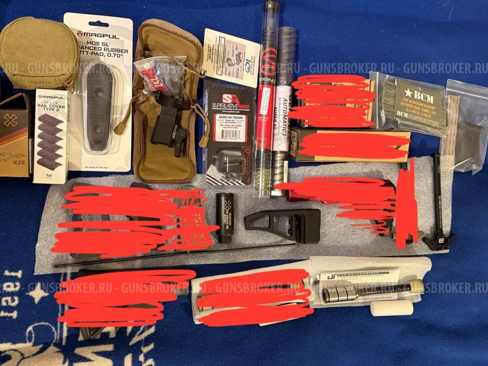 JP SCS H2 пружина и буфер возврата АР15, AR15 