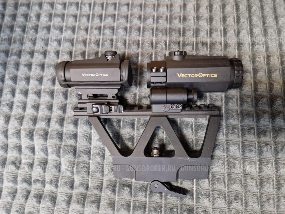 Калиматор и магнифер на кроне АК