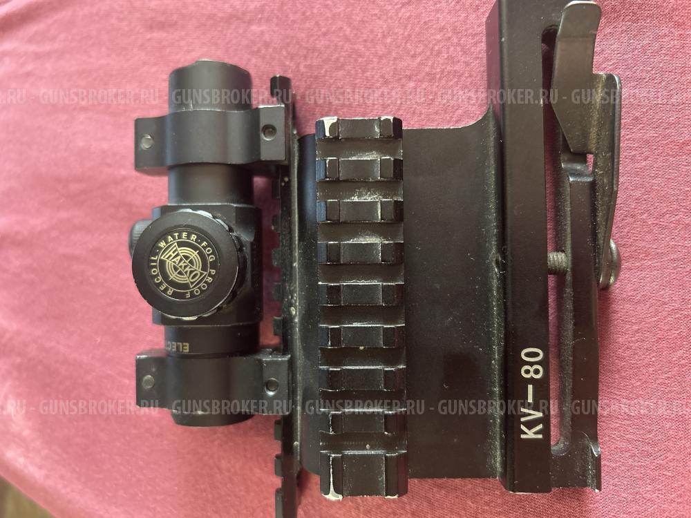 Калиматорный прицел с планкой