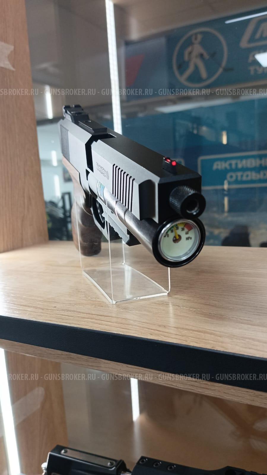 Кампо ППК-17-1 Вайгач 5.5 мм (дерево, РСР)Вайгач - 1-й полуавтоматический PCP пистолет 