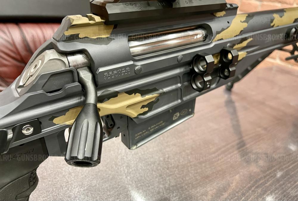 Карабин BespokeGun Raptor Tactical к.338 Lapua Mag. с доп.стволом кал.37 XC