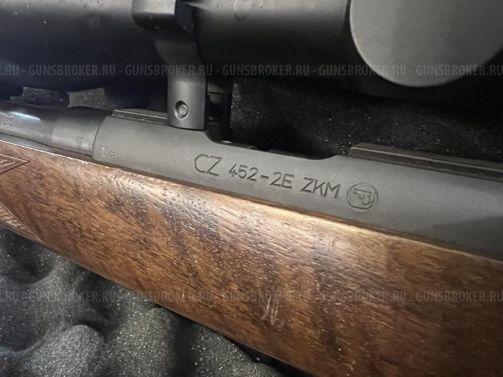 Карабин CZ - 452 ZKM FS Lux кал 22LR