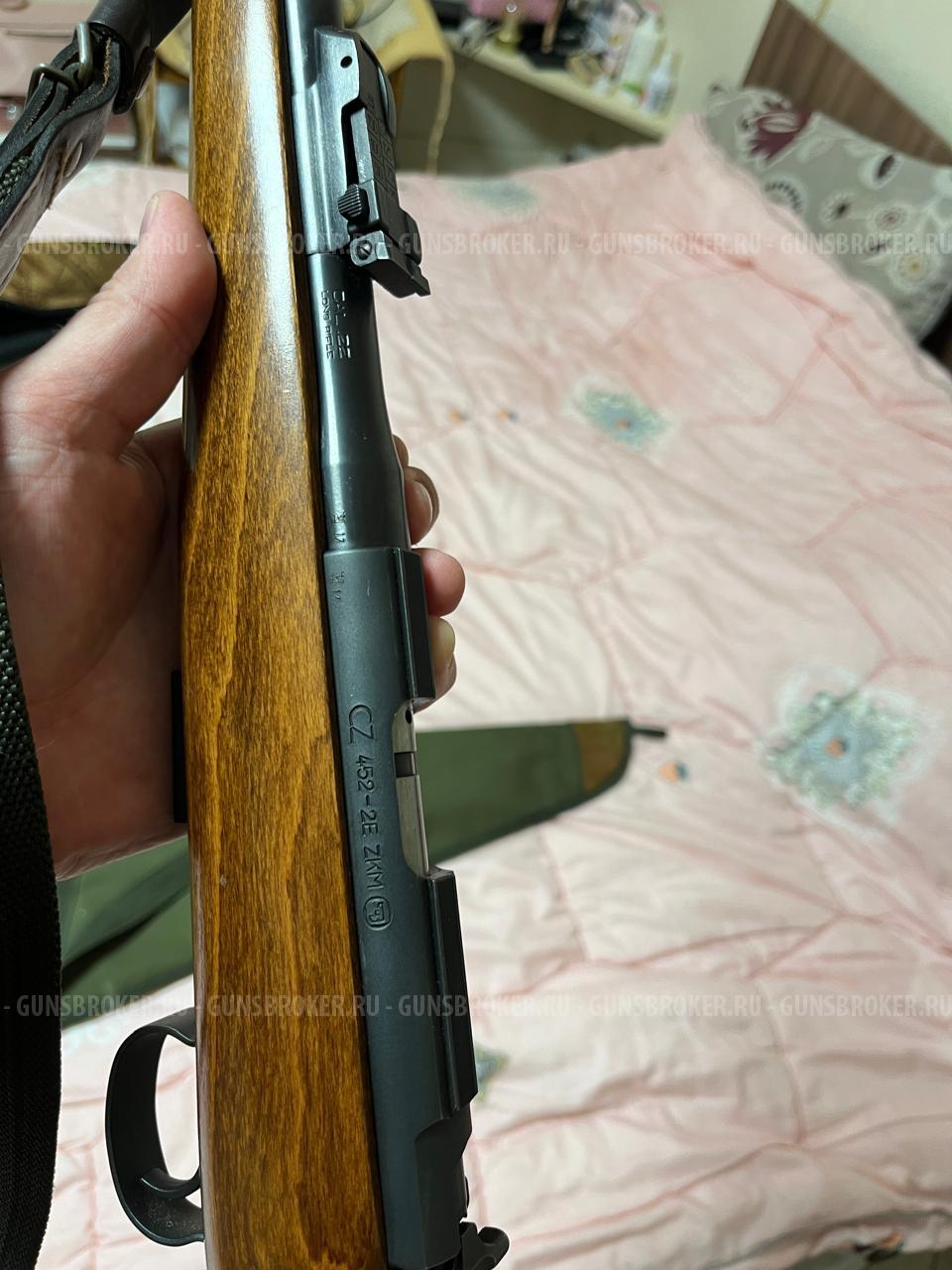 Карабин CZ 452-2E ZKM, калибр 22LR