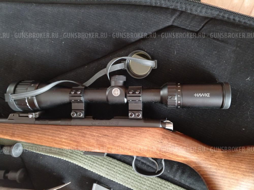Карабин CZ 452-2E ZKM Standart 22LR с оптикой Hawkе