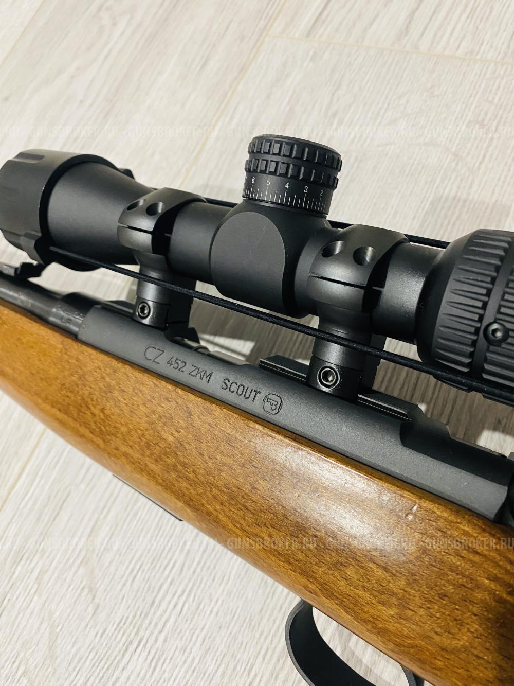 Карабин CZ-452-ZKM Scout