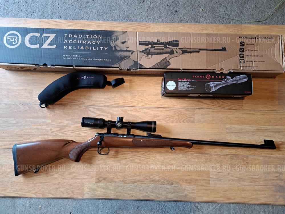 Карабин CZ 455 LUX .22lr с прицелом