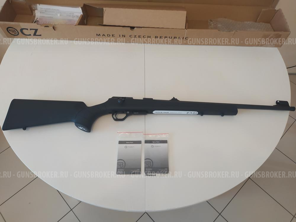 CZ 457 Black Raven 22LR 1/2x20 UNF черный ворон 525мм