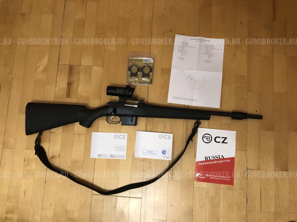 Карабин CZ 527 в калибре 7,62х39