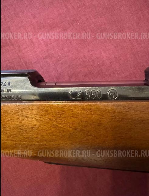 Карабин CZ 550 калибр 308win