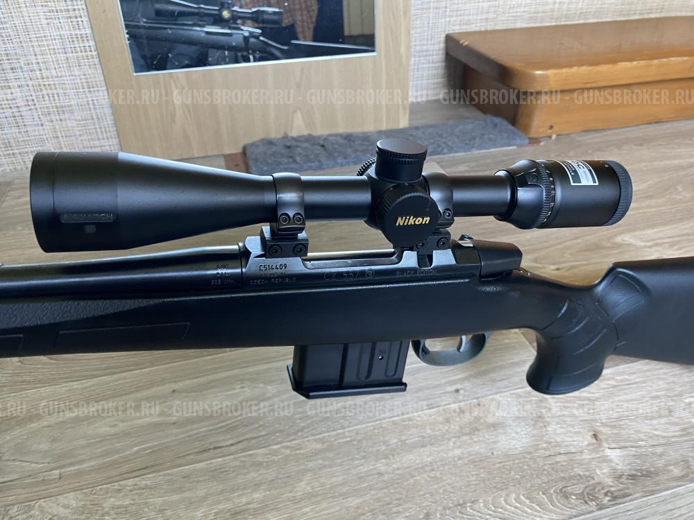 Карабин CZ 557 Black Edition Synt 308 Win 