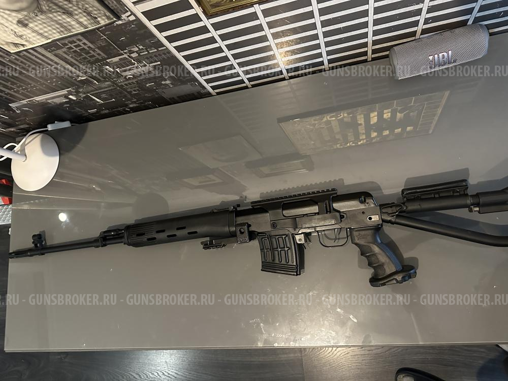 Карабин КК Тигр исп.02 7,62*54 по типу СВД СОК-5 сб-02 620мм. Повышенной кучности