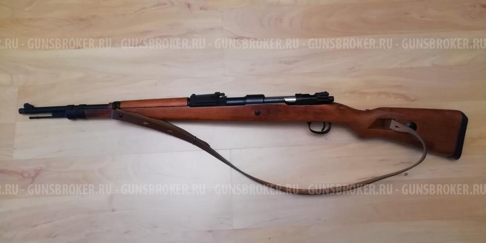 Карабин Mauser 98k с ремнем,деревянное ложе
