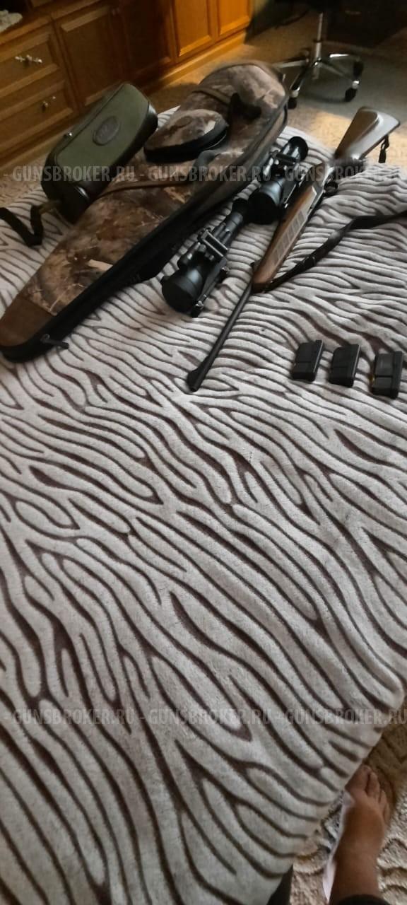 Карабин Merkel RX Helix 9,3x62, дополнительный ствол 30-06 Sprg, 223 Rem (орех HKL2