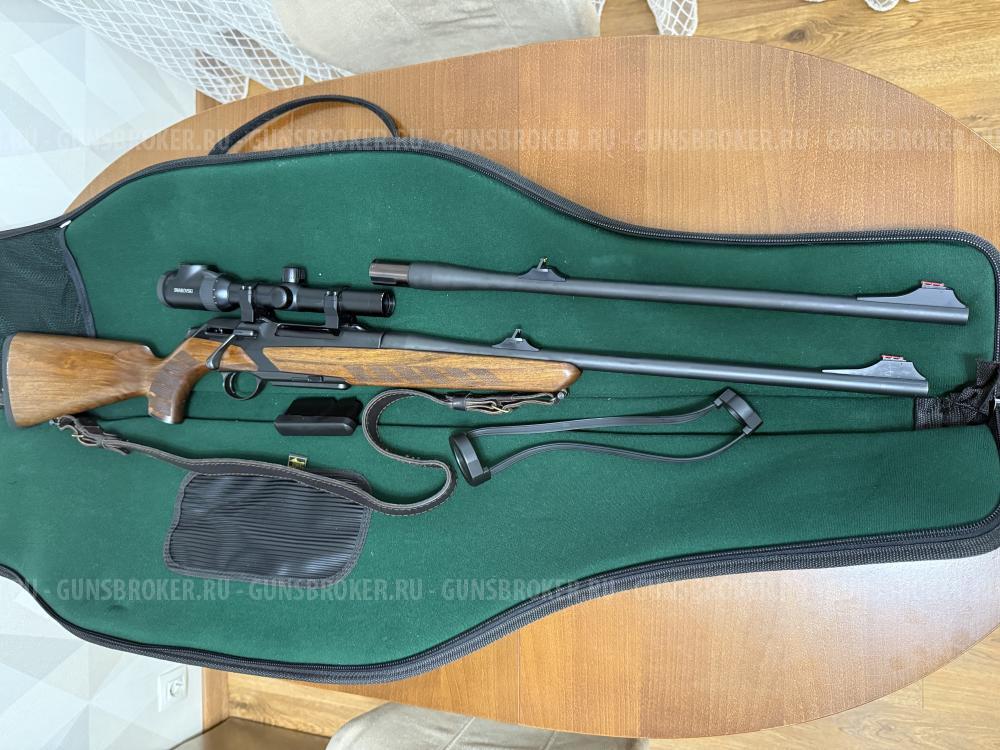 КАРАБИН MERKEL RX HELIX (дерево), калибр 9.3X62, дополнительный ствол кал. 243(Германия)