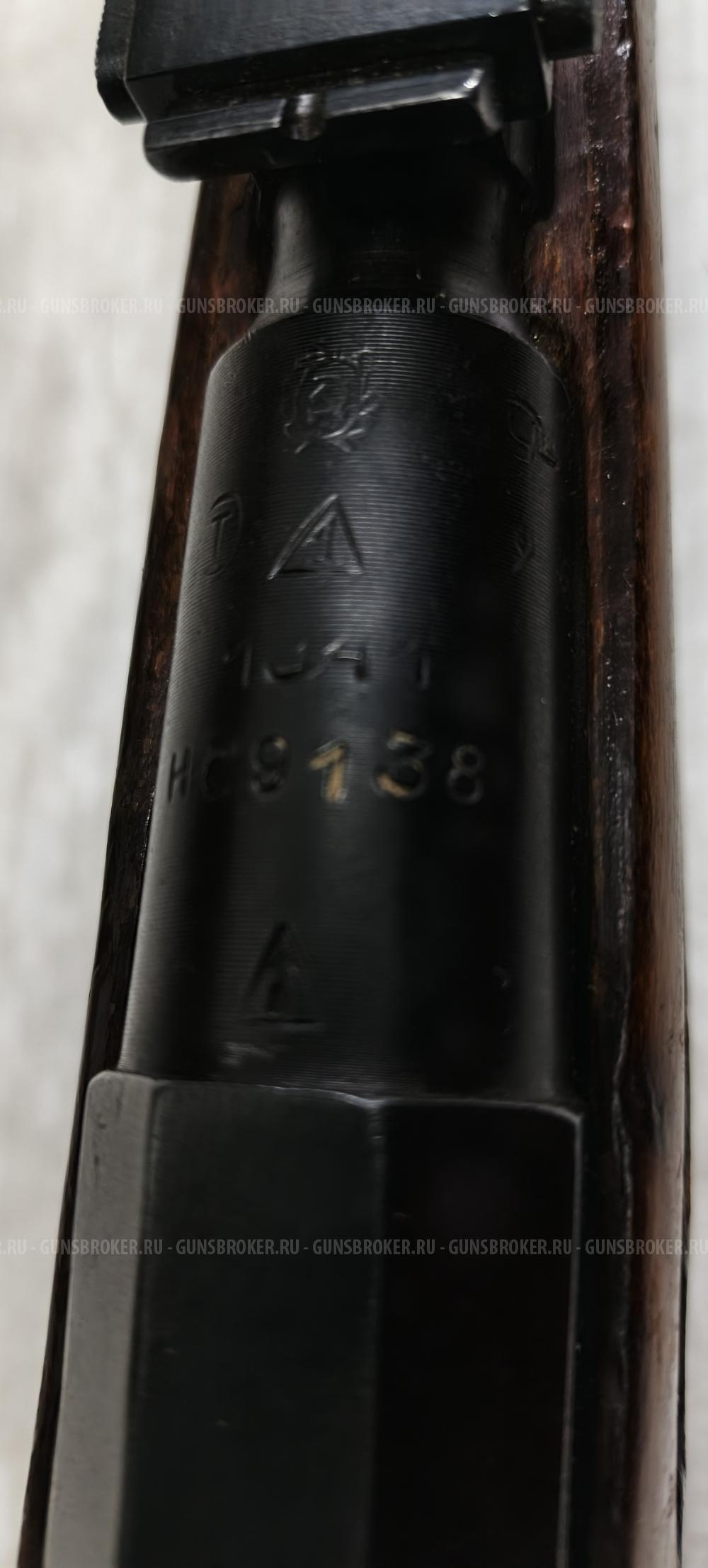 Карабин Мосина с граненой коробкой 1941г