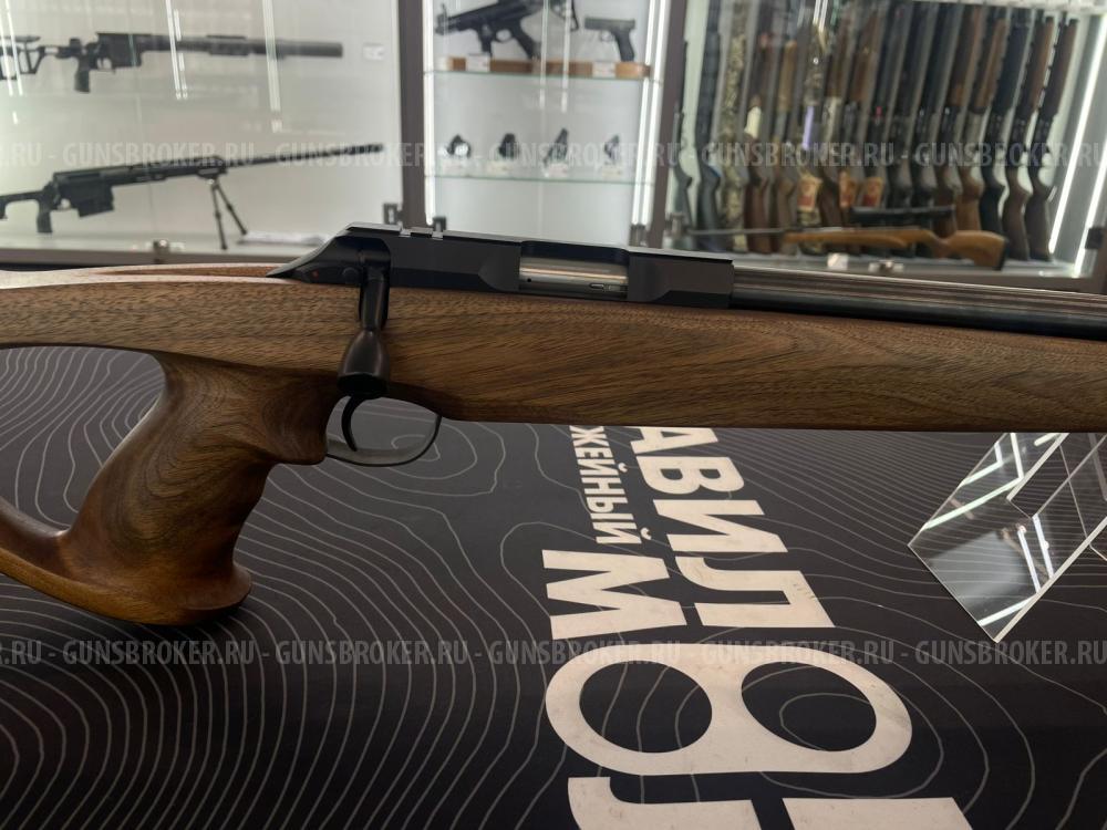 Карабин охотничий Атаман модели МЕ16 калибра .22LR со сменным стволом кал. 22WMR орех Люкс