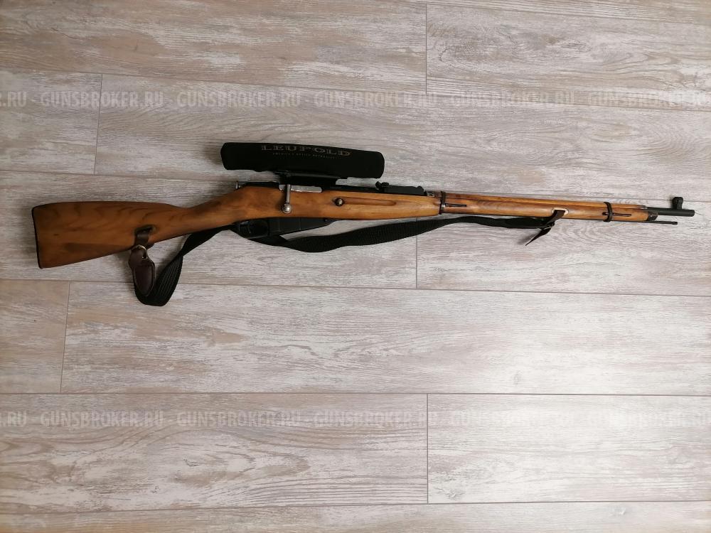 Карабин охотничий с оптическим прицелом (трехлинейка)
