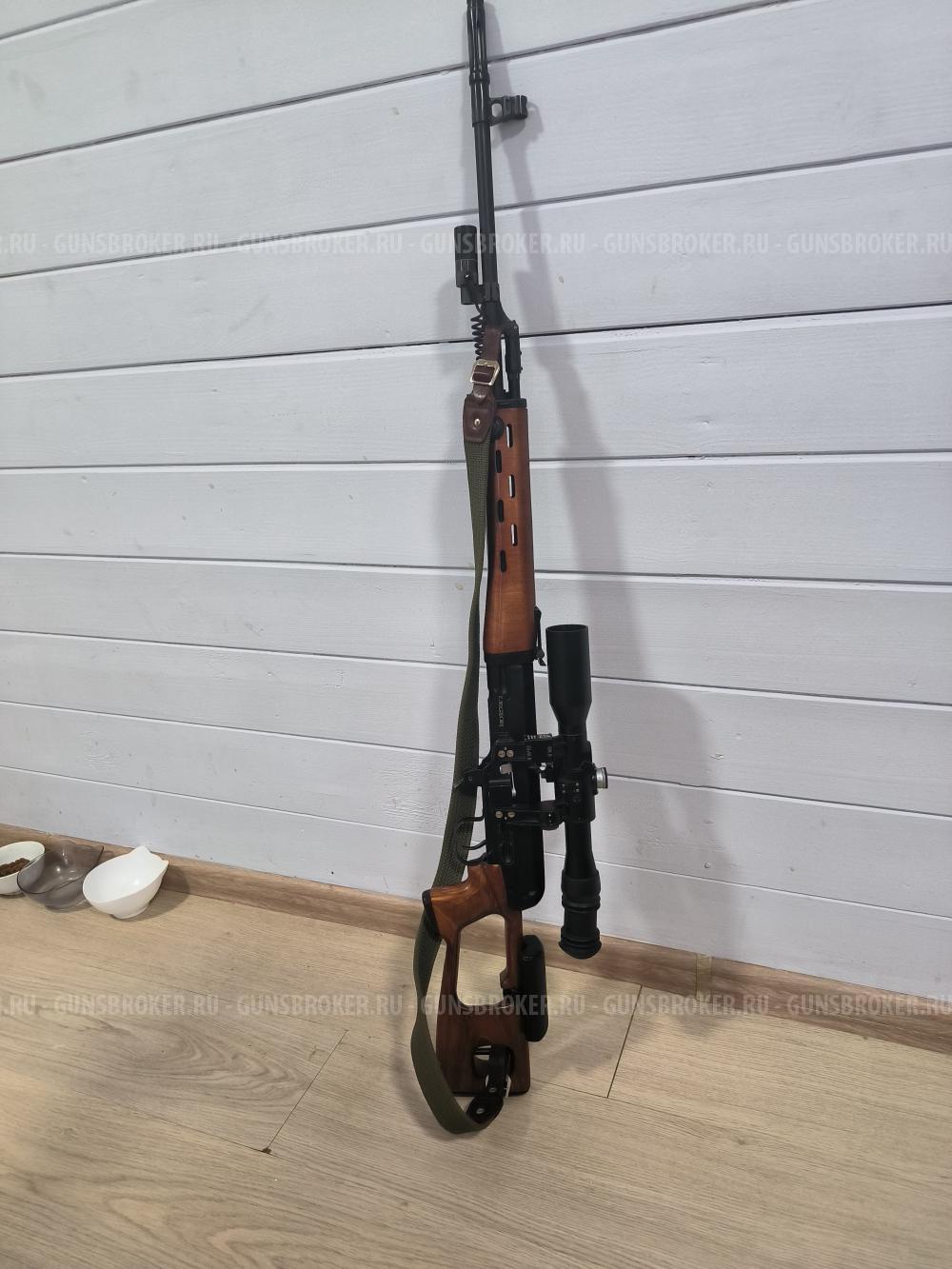 Карабин охотничий самозарядный "Тигр" с сейфом для хранения