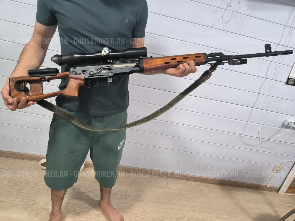 Карабин охотничий самозарядный "Тигр" с сейфом для хранения