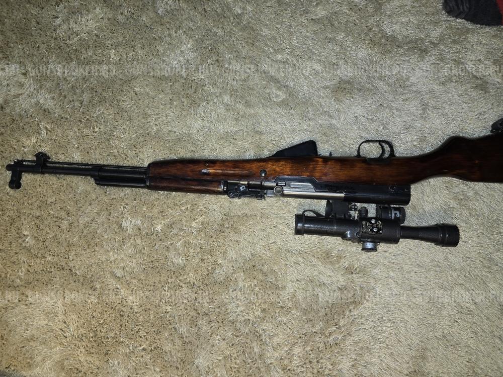 Карабин ОП-СКС с оптическим прицелом