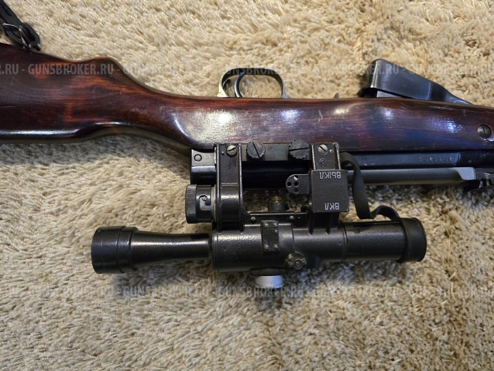 Карабин ОП-СКС с оптическим прицелом