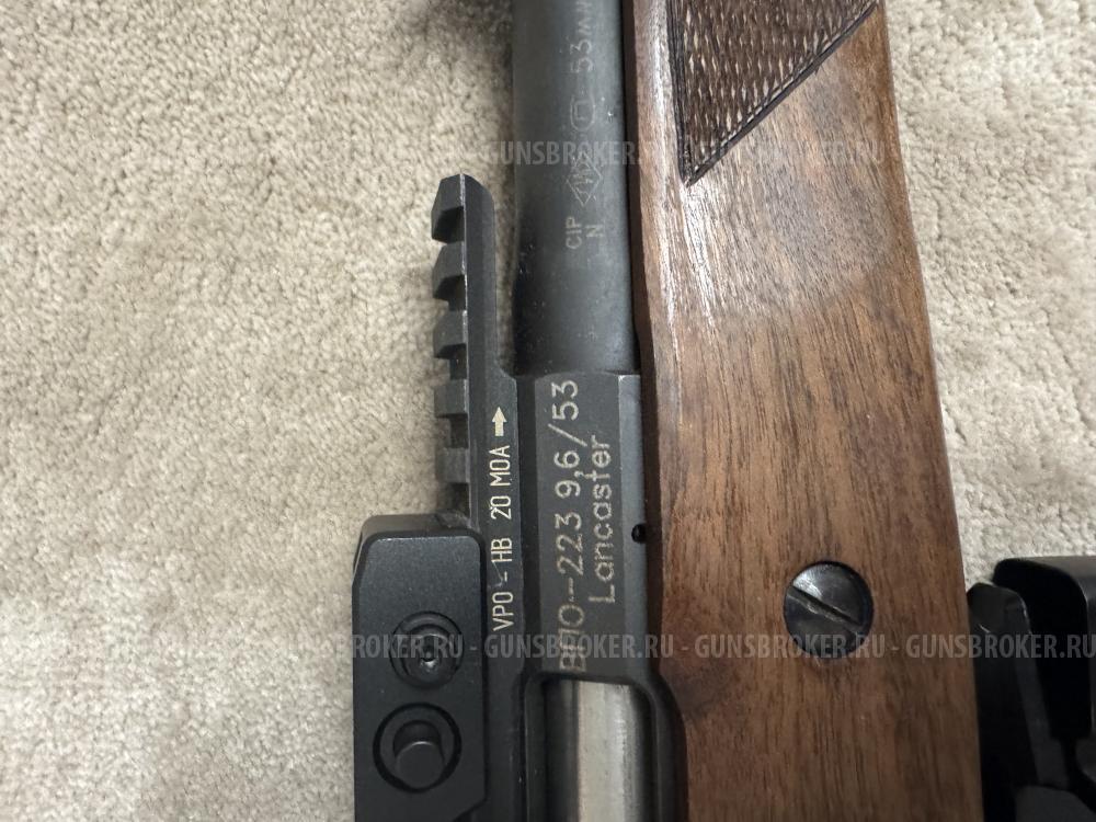 Карабин с тепловизионным прицелом и ДТК. 