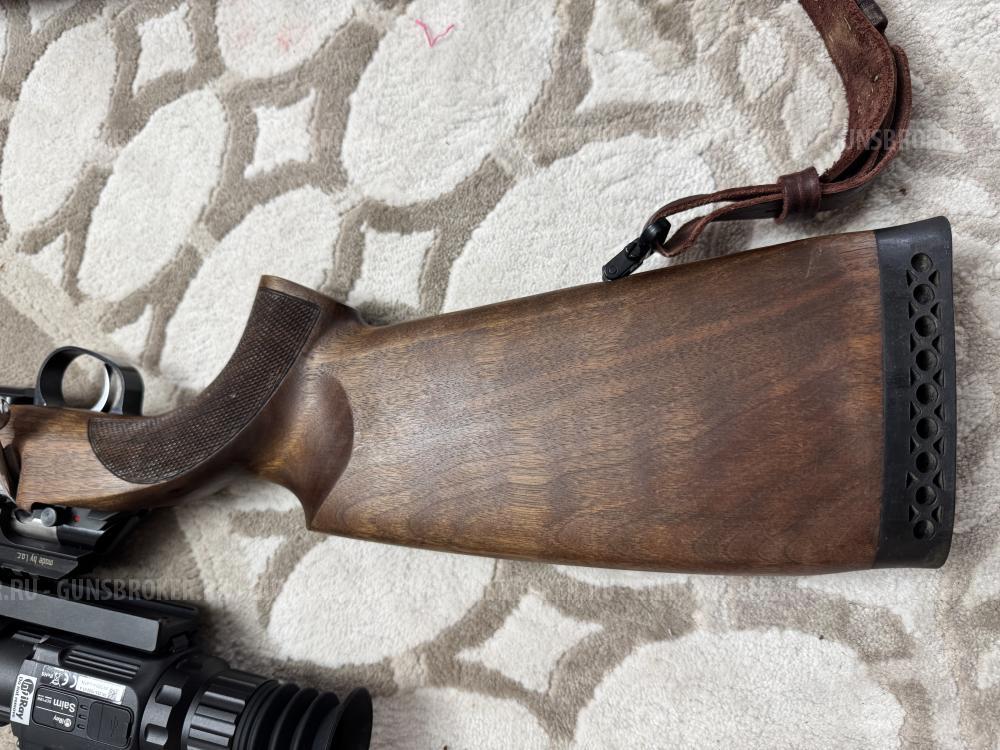 Карабин с тепловизионным прицелом и ДТК. 